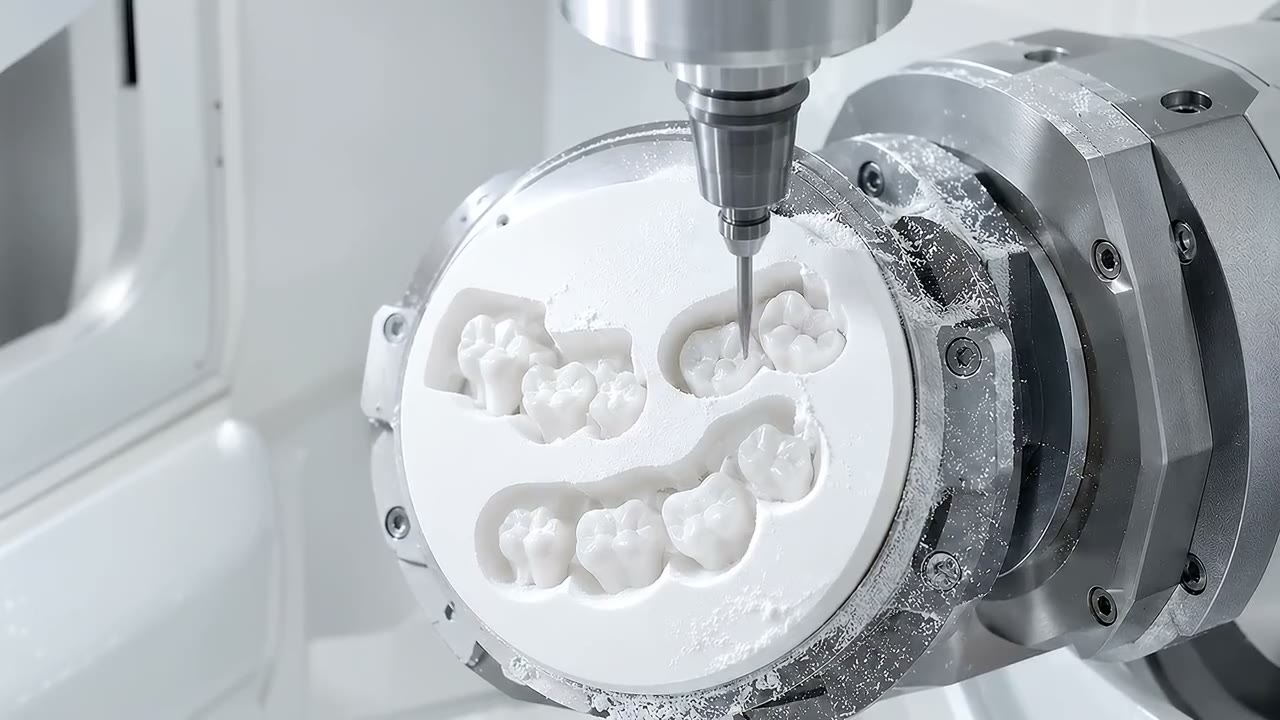 Usinage CAD/CAM d’une couronne